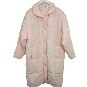 Vintage Obermeyer Women's Ski Jacket Size M Pink Long 90s